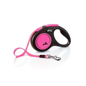 Flexi New Neon S Gürtel 5 m, max. 15 kg, rosa